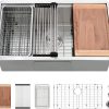Stainless Steel Undermount Sink VASOYO Modern-0