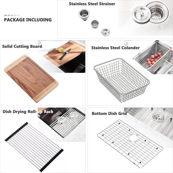 Stainless Steel Undermount Sink VASOYO Modern-6