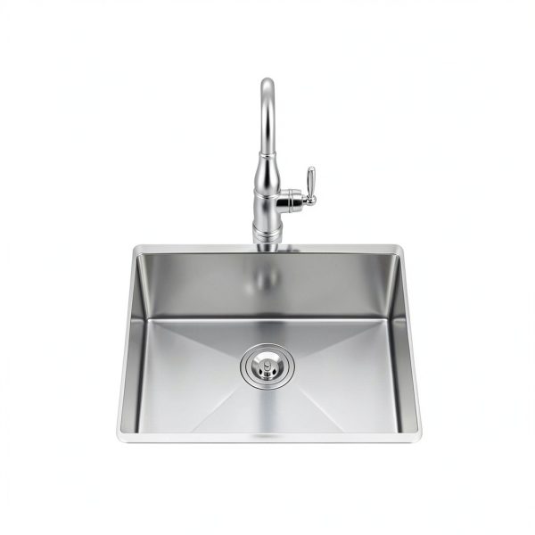 Zeayoun Undermount Kitchen Sink Stainless Steel 23 Inch-2
