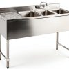DuraSteel Sink Legs Industrial Galvanized Steel Replacement-0