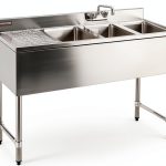 DuraSteel Sink Legs Industrial Galvanized Steel Replacement-0
