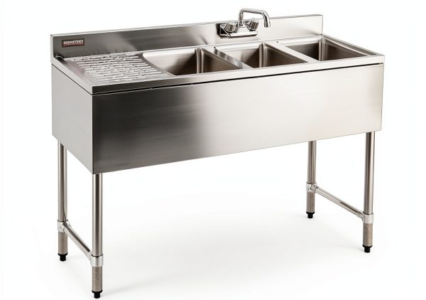 DuraSteel Sink Legs Industrial Galvanized Steel Replacement-0