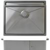 Ruvati Black Stainless Steel Kitchen Sink Undermount Single-8