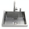 Talllor Outdoor Kitchen Sink Stainless Steel Drop In BBQ-4
