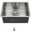 Zeayoun Undermount Kitchen Sink Stainless Steel 23 Inch-0