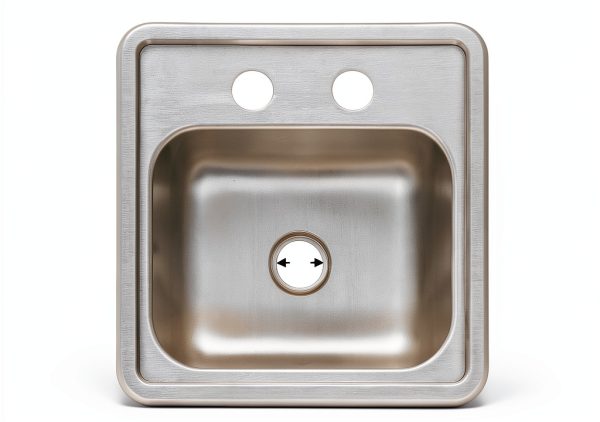 Miligore Bar Sink Stainless Steel Drop In Modern Design-3