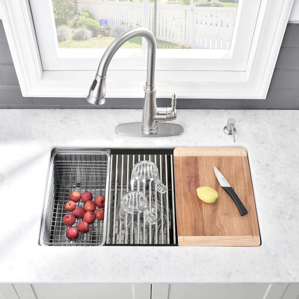 Stainless Steel Undermount Sink VASOYO Modern-7