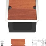 Dcolora Bar Sink Undermount Stainless Steel Compact Kitchen-0