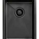 Ruvati Bar Sink Black Stainless Steel Undermount-0