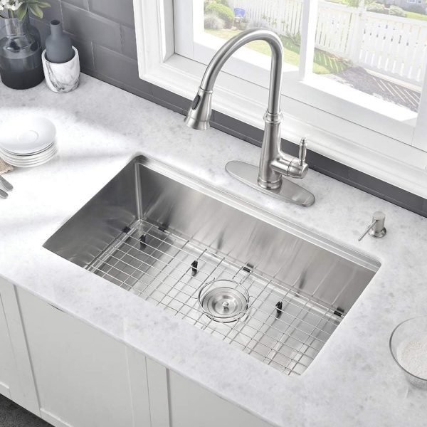 Stainless Steel Undermount Sink VASOYO Modern-2