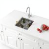 Zeayoun Undermount Kitchen Sink Stainless Steel 23 Inch-3