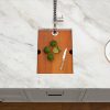 Dcolora Stainless Steel Bar Sink Workstation Cutting Board-1