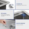 Dcolora Bar Sink Stainless Steel Undermount Compact Design-3