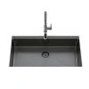 Dcolora Undermount Kitchen Sink Workstation Gunmetal Black-1
