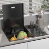 SDGRP Black Concealed Sink Stainless Steel Kitchen-3