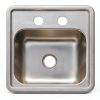 Miligore Bar Sink Stainless Steel Drop In Modern Design-2