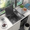 SDGRP Black Concealed Sink Stainless Steel Kitchen-2