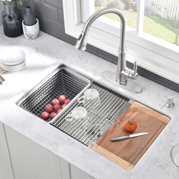 Stainless Steel Undermount Sink VASOYO Modern-1