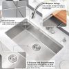 Stainless Steel Undermount Sink VASOYO Modern-3