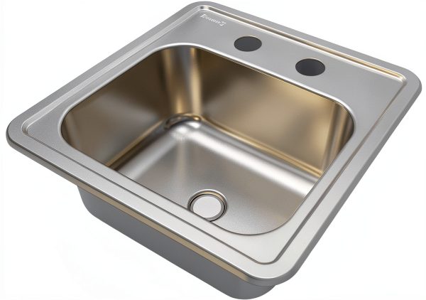 Miligore Bar Sink Stainless Steel Drop In Modern Design-1