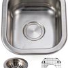 Stainless Steel Kitchen Sink Houzer Undermount-0