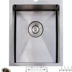 VALISY Stainless Steel Bar Sink Brushed Nickel Topmount-0