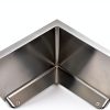 VALISY Stainless Steel Bar Sink Brushed Nickel Topmount-7