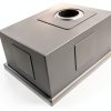 Ruvati Bar Sink Black Stainless Steel Undermount-7