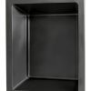 Ruvati Bar Sink Black Stainless Steel Undermount-4