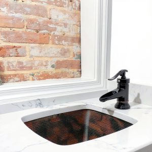 Copper Bar Prep Sink SimplyCopper Aged Copper-0