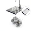 PEPO Bar Sink Undermount Stainless Steel 18x18-4