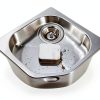 PEPO Bar Sink Undermount Stainless Steel 18x18-6