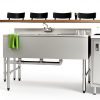 KoolMore 48 in. Stainless Steel Under Bar Sink-4