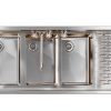 KoolMore 48 in. Stainless Steel Under Bar Sink-5