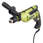 Ryobi D620H 5/8" 6.2 Amp 2,700 RPM Heavy Duty Variable Speed Reversible Hammer Drill w/ Depth Stop Rod and Chuck Key Storage-0