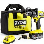 RYOBI ONE+ HP 18V Brushless Cordless 1/2 in. Hammer Drill Kit with (1) 4.0 Ah High Performance Battery, Charger, and Tool Bag-0