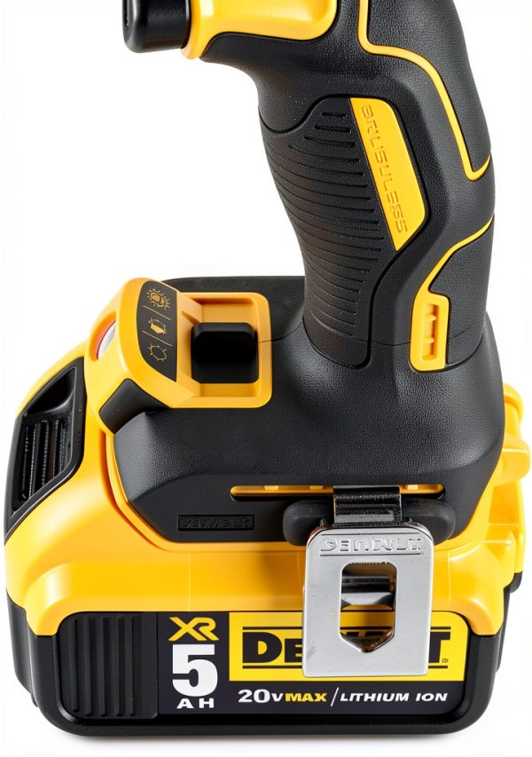 DEWALT 20V MAX XR Hammer Drill Kit, Brushless, 3-Speed, Cordless (DCD996P2)-2