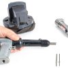 Heavy Duty 2pcs Rivet Set, Abuff Pneumatic Air Rivet Hammer Set for Shank 0.401 Chisel/Air Hammer Rivets Bits-3