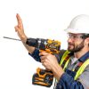 Alloyman 20V MAX Cordless Hammer Drill, Max 620 In-lbs, 31500BPM, Brushless Motor, 1/2" Keyless Metal Chuck, 20+3 Torque Settings, Impact Drill Kit for Drilling Brick Wall, Metal-1