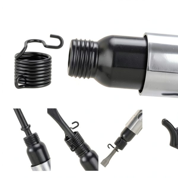 150mm Air Hammer Kit AMGSH Pneumatic Hammer with 4 Chisels-4