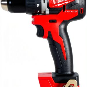 Milwaukee 2802-20 M18 18V 1/2" Compact Cordless Brushless Hammer Drill/Driver-0