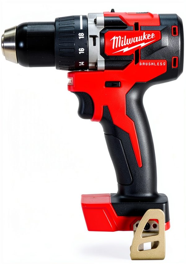 Milwaukee 2802-20 M18 18V 1/2" Compact Cordless Brushless Hammer Drill/Driver-0