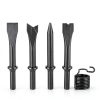 150mm Air Hammer Kit AMGSH Pneumatic Hammer with 4 Chisels-2