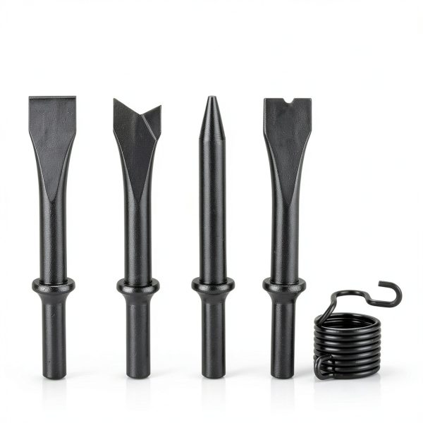 150mm Air Hammer Kit AMGSH Pneumatic Hammer with 4 Chisels-2