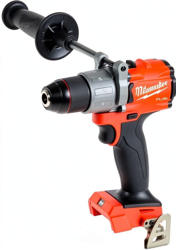 Milwaukee 2804-20 M18 FUEL 1/2 in. Hammer Drill 1,200 in‑lb Torque Red-0