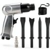 150mm Air Hammer Kit AMGSH Pneumatic Hammer with 4 Chisels-0