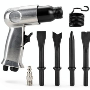 150mm Air Hammer Kit AMGSH Pneumatic Hammer with 4 Chisels-0