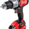 CRAFTSMAN V20 Cordless Hammer Drill Kit, 1/2 inch, 2 Batteries and Charger Included (CMCD732D2)-3