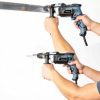 Hammerhead 7.5-Amp 1/2 Inch Variable Speed Hammer Drill with 6pcs Bit - HAHD075-3