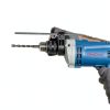 Hammer Drill DongCheng 6A 1/2" Keyed Chuck with 15‑Piece Bit Set Blue-1